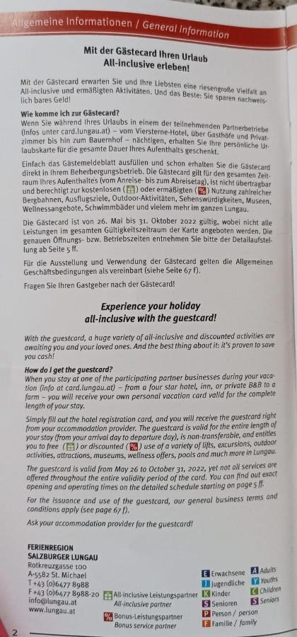 Vordermuhr 34 Appartement Muhr