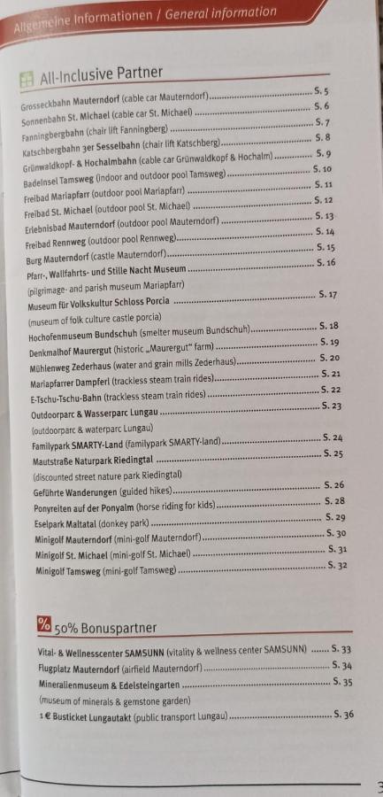 Vordermuhr 34 Appartement *